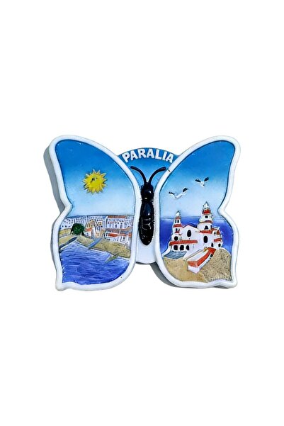 Tradesor Τουριστικό μαγνητάκι Souvenir - Σετ 12pcs - Paralia - 678601