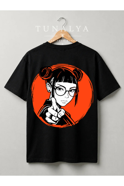 Grafftee Clothing TUNALYA Estetik Japon Tarzı Özel Tasarımlı Premium Baskılı ...