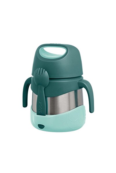 b.box Insulated Food Jar for Kids Emerald Forest