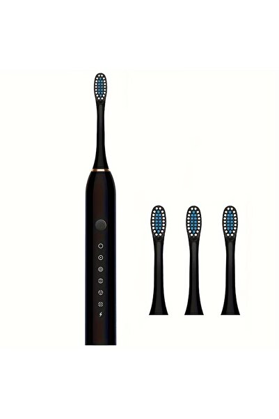 Choice black Electric Ultrasonic Toothbrush – 6-Speed, USB Rechargeable, Wate...