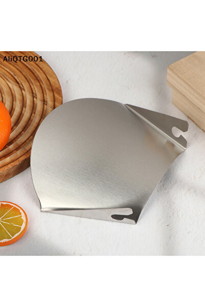 Choice Universal Stainless Steel Pouring Chute Shield Splash Guard Safety Spl...
