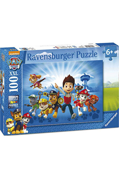 RAVENSBURGER Puzzle XXL pentru copii Patrula Cățelușilor, 6+ ani, 100 piese