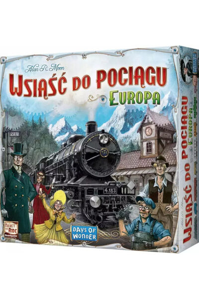 Rebel Joc de societate Ticket to Ride Europa (PL) pentru 2-5 jucători, 8+ ani...