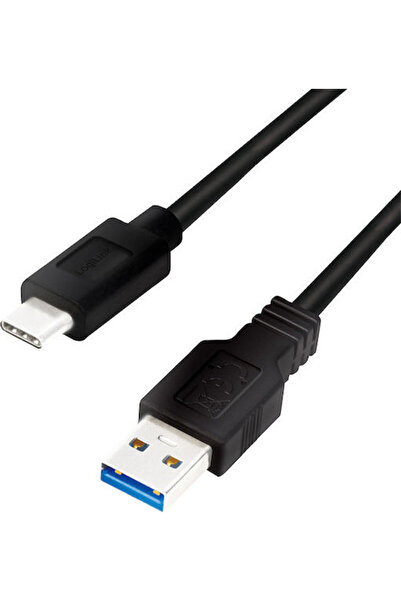 LogiLink Cablu USB 3.2 USB-C tată - USB-A 15W Negru 1m (CU0168)