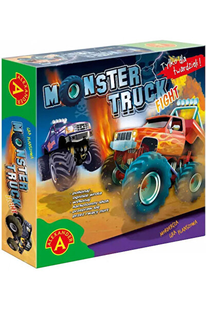 ALEXANDER Monster Truck Fight Joc de societate pentru 2-4 jucători, 7+ ani (PL)