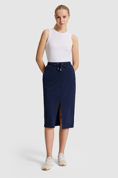 U.S. Polo Assn. Kadın Lacivert Örme Etek 50322244-VR033