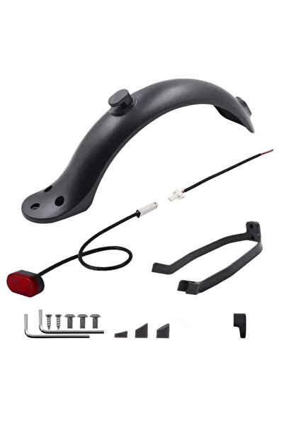 Choice6 C-BLACK Mudguard For Mijia MI M365 1S M187 Pro E-Scooter Tire Splash ...