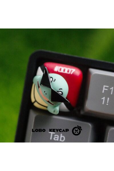 Choice1 Squirtle Cartoon Cute Squirtle Psyduck Keycap Personality Anime Perip...