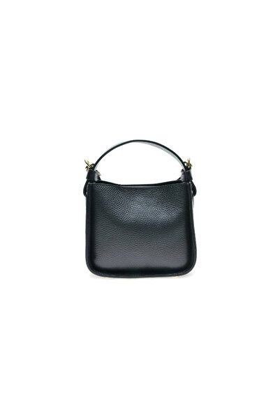 matis atelier Geantă crossbody de damă din piele Corina - Negru