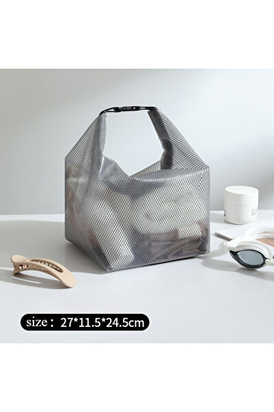 Choice1 small black Waterproof Mesh Shower Caddy Tote Large Capacity Portable...