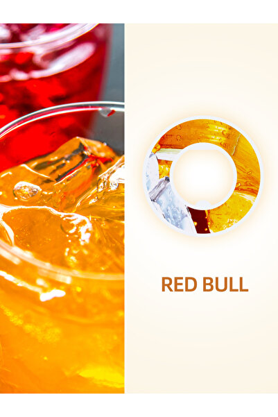Choice3 Redbull 1pc Scented Pods Round Flavoring Pods Air Scent Fruit Flavour...