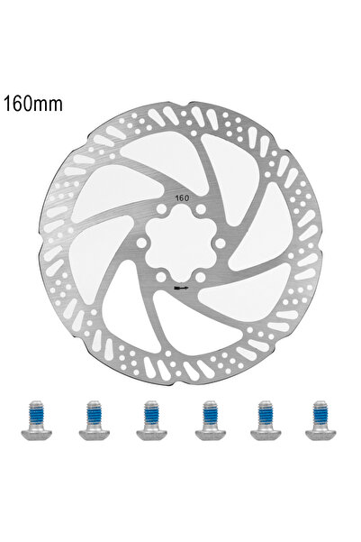 Choice 160MM 160mm Disc Brake 6 Holes Stainless Steel Rotor Disc Brake With S...