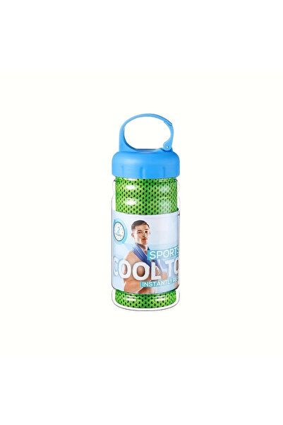 choice2 Green 30×80cm Portable Bottle Mounted Quick Dry Towel Gym Sports Swea...