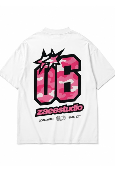 zaee 06 Zaeestudio Logo Oversized T-Shirt