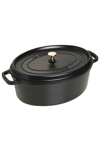 STAUB Oala cocotte ovala, fonta, 41cm/12L, Black -