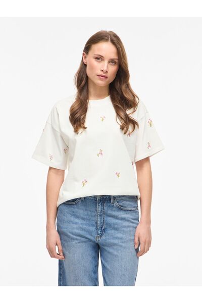 VILA T-Shirt VIMONIE Rundhals