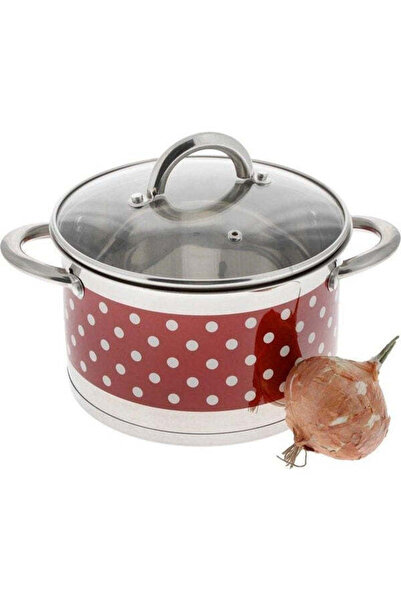 Bohmann Oala din inox cu buline Bohmann, 28cm, 9.5L, inclusiv inductie, capac...