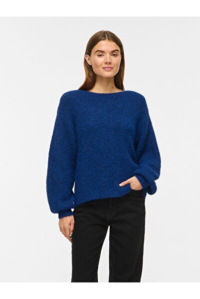 VILA Strickpullover VIMARLEY U-Boot-Ausschnitt