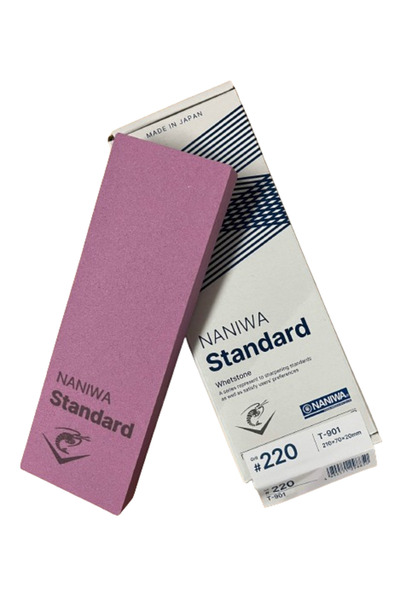 Naniwa Ascutitor cu apa Standard Stone #220, 210x70x20mm, roz