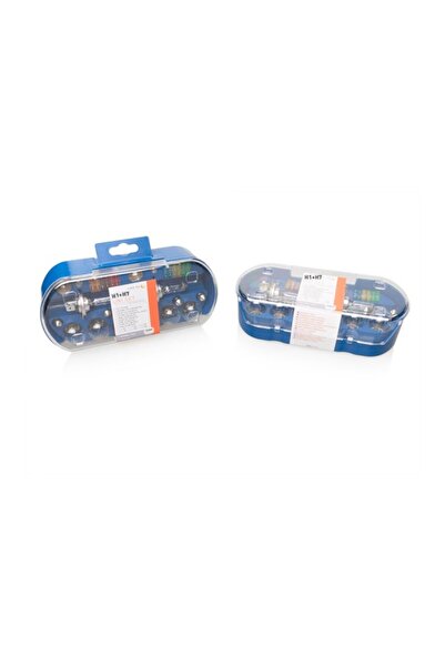 VECTA Set becuri rezerva H1 + H7 55W ,Trusa becuri Auto + Sigurante 19 piese