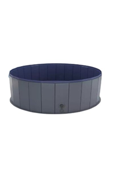 OEM Solidpet Сгъваем басейн за кучета, без надуване, неплъзгащ се, устойчив н...