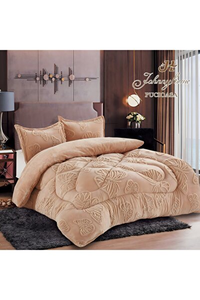 OEM Fur Duvet 2 Persons 3 Pieces 200x230 cm, Model PC-04