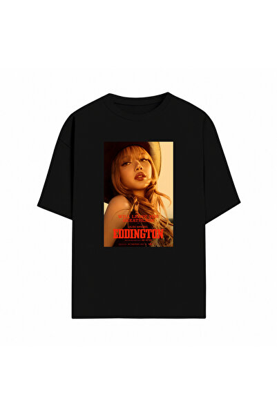 Grafftee Clothing Kpop Blackpink Lisa Baskılı Trend Oversize Tasarım Pamuklu ...