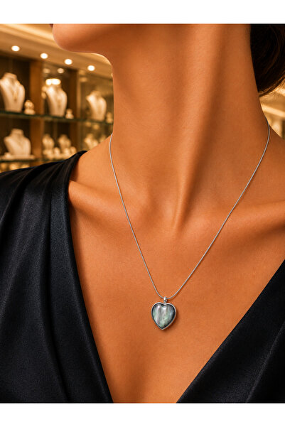 CAXBERN Women's Special Model Heart Necklace