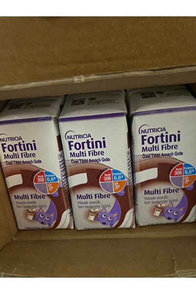 NUTRİCİA -2Fortini 2multi fibre mama çikolatalı 24 adet
