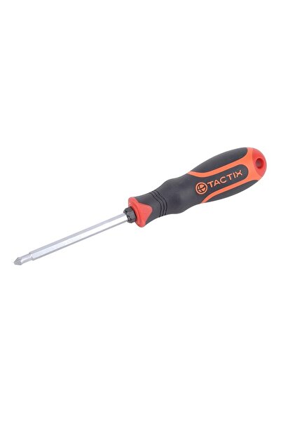 Tactix 205061 Κατσαβίδι Σταυρού 6 Σε 1 100 mm*