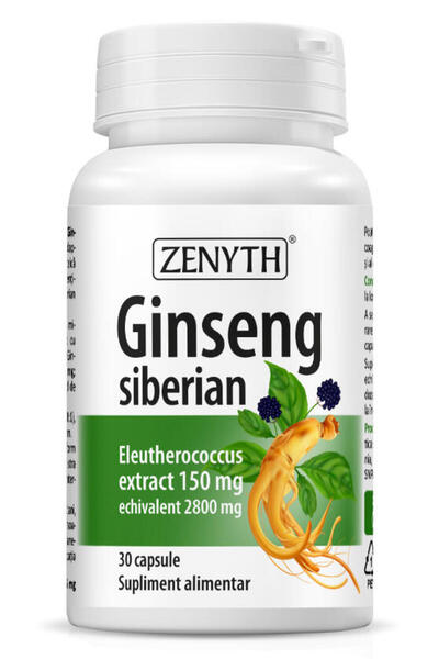 ZENYTH Ginseng Siberian 30cps