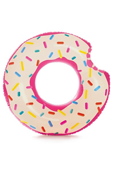 Şişme Donut Simit, 107x99 cm, Eğlenceli ve Renkli Dekorasyon Aparatı