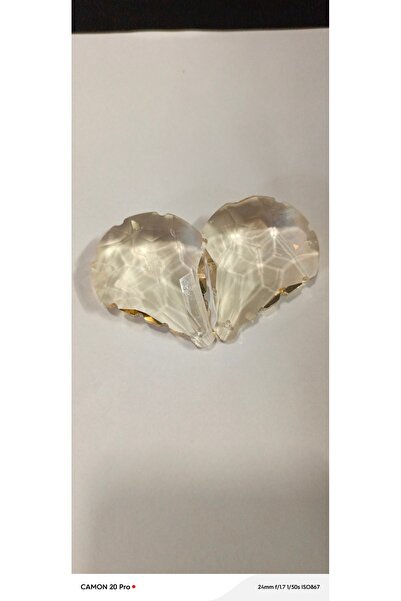 ADA AVİZE 2 ADET Büyük Paraşüt Avize Camı( boy 6cm-eni 5 cm)