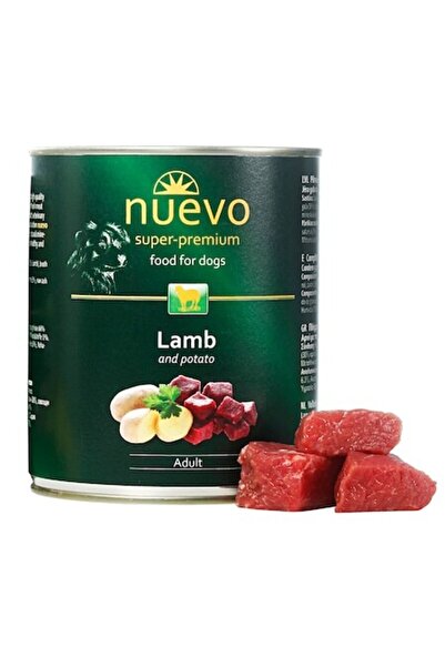 nuevo Hrană umedă pentru câini, Nuevo, Miel, conservă de 800 g