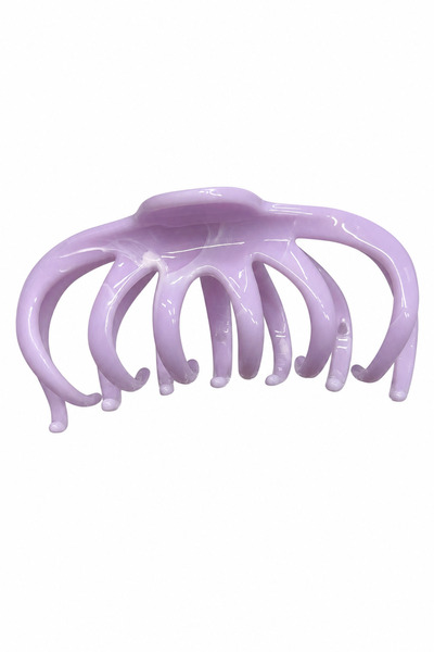 Jack Ferrero Purple Shiny Large Claw Hair Clip - Stylish and Convenient Hair ...