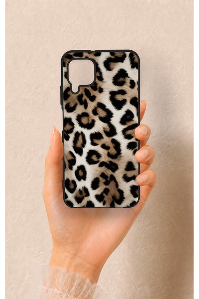 Vip Case Huawei P40 Lite Uyumlu Leopar Derisi Desenli Silikon Kılıf