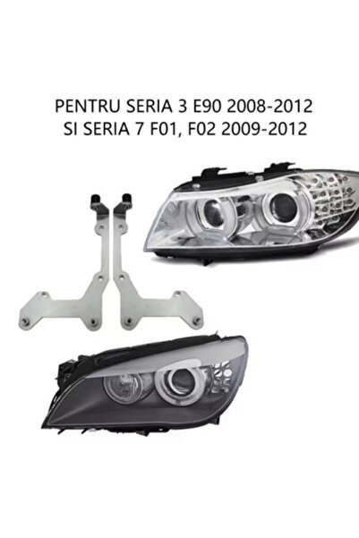 Xenon Bright Set de 2 adaptoare de ramă adaptive pentru faruri Hella G5 pentr...