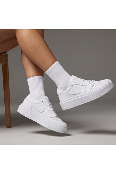 Nike Air Jordan 1 Elevate Low White Sneaker Sportie (Narrow Fit)