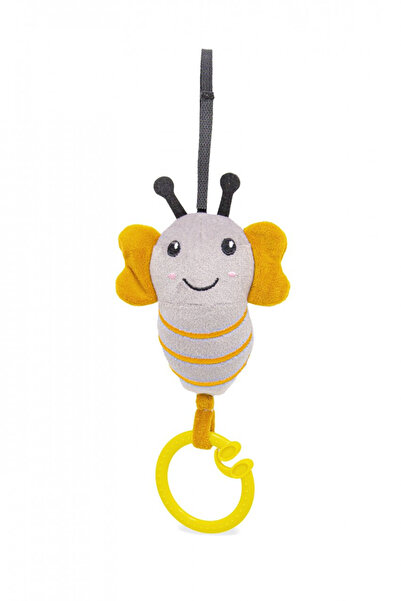Babyjem Jucarie cu vibratii pentru bebelusi BabyJem, Albinuta din plus, 6 lun...