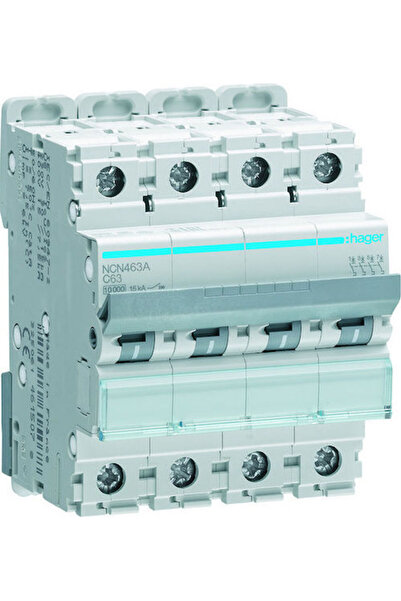 hager Disjunctor automat 63A cvadrupoliar AC NCN463A