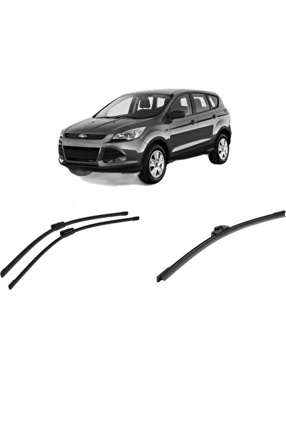 Bosch Σετ 3 υαλοκαθαριστήρων FORD KUGA II VAN από το 2014-2019, για το μπροστ...