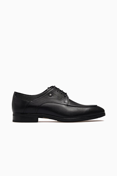Libero Men's Leather Classic Casual Shoes 26Y L5520 Black