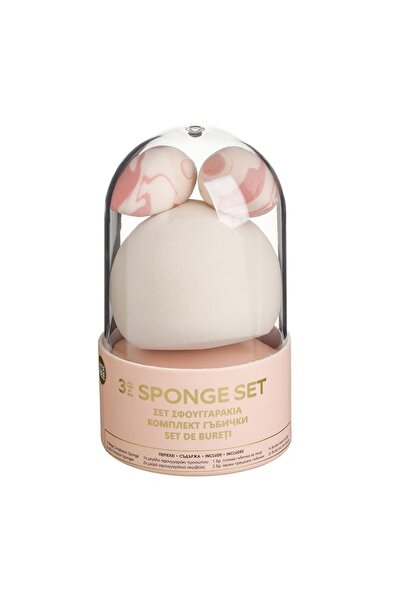 Beauty Set 3 bureți de machiaj în formă de picătură, multicolor – aplicare un...