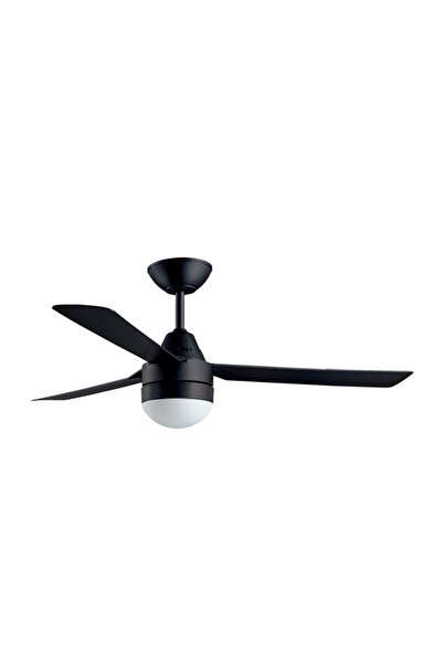 Bayside Megara Ανεμιστήρας Οροφής 122cm με Φως και Τηλεχειριστήριο Black