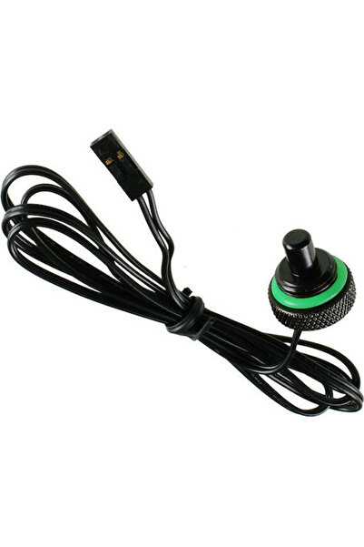 Bitspower Senzor de temperatură cu racord filet interior G1/4 inch, 90 cm, ne...