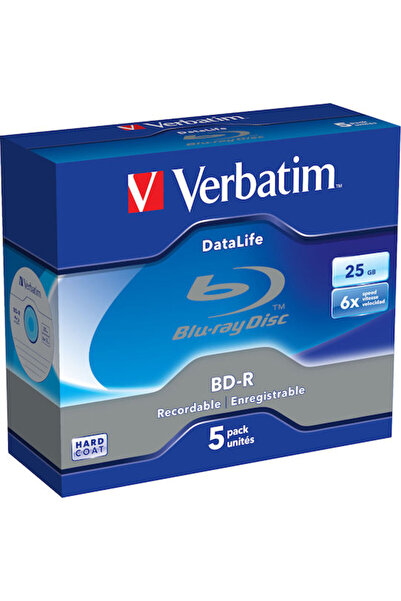 Verbatim BD-R înregistrabili 6x 25GB 5 bucăți Cod: 43836