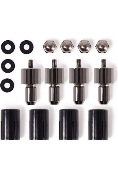 Alphacool Montură cu împingere centrală 25mm M3/m4/unc 6-32 Set 4x Gri