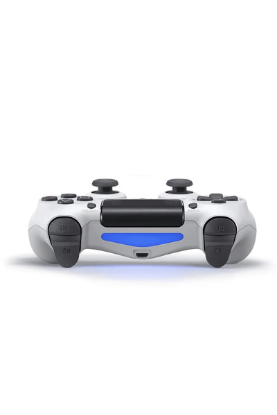 OEM Controler wireless pentru PS4, PS4 Pro, PS4 Slim și PC, Vibrații duble, Audio de 3.5mm, Alb