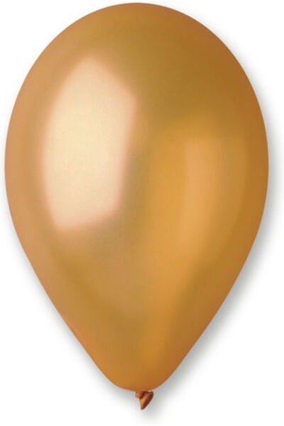 Gemar Compoziție cu 100 de baloane din latex auriu de 26cm