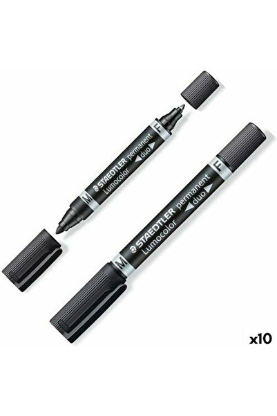 Staedtler Lumocolor Μόνιμοι Μαρκαδόροι 5mm Μαύρο 10 τεμάχια
